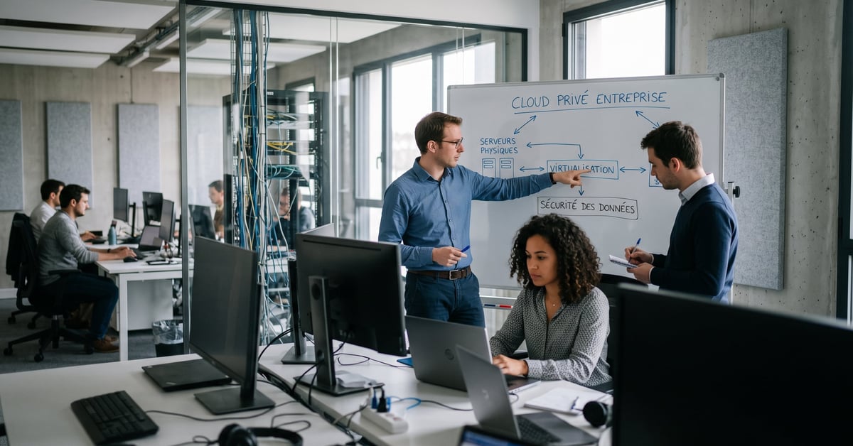 Cloud privé pour entreprises : avantages et mise en place - cloud privé entreprise