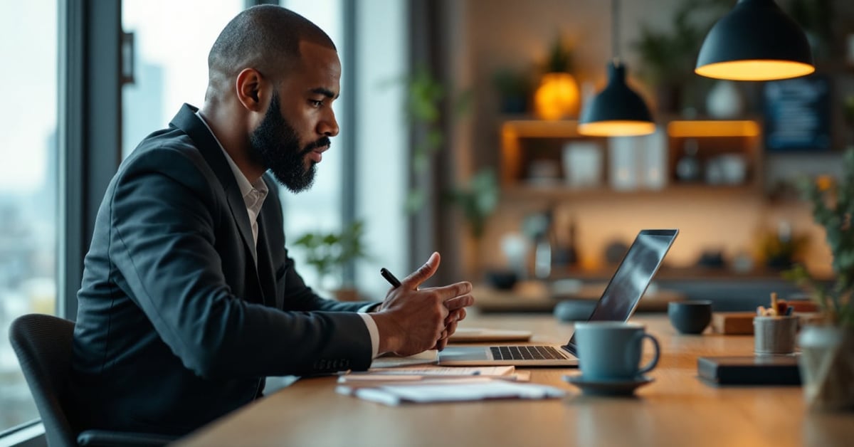 Contrat d'infogérance signé sur un bureau professionnel avec documents et stylo